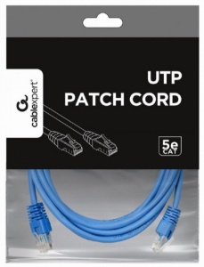 PP12-3M/B Gembird Mrezni kabl, CAT5e UTP Patch cord 3m blue - Img 3