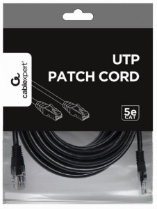 PP12-7.5M/BK Gembird Mrezni kabl, CAT5e UTP Patch cord 7,5m black - Img 2