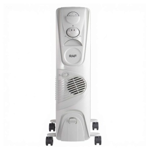 RAF R.1131W ULJNI RADIJATOR SA VENTILATOROM 11 REBARA BELI 2900W - Img 3