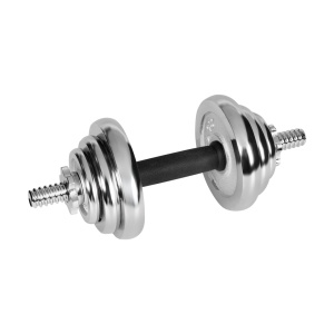 REBEL ACTIVE Hromirani podesivi set bučica sa šipkom u koferu, 20 kg, model RBA-2326-20 - Img 3