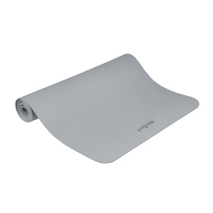 REBEL ACTIVE Strunjača prostirka za jogu, pilates i fitnes 200x90cm debljina 1 cm TPE siva RBA-3159-GY