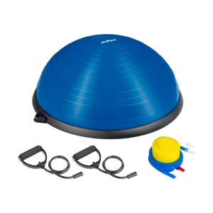 REBEL ACTIVE Visenamenska balans polulopta trener ravnoteže 58 cm sa pumpom RBA-3104-58 - Img 3
