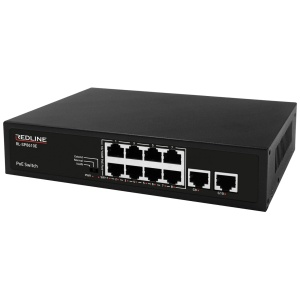 REDLINE PoE mrežni switch, 10 port RJ-45 , 8 PoE / 120W - RL-SP8610E - Img 1