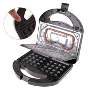 ROSTILJ GRILL MESKO MS3045 SA 3 PROMENLJIVE PLOCE 1000W - Img 3
