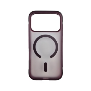 Silikonska futrola Magsafe Remix Iphone 18 Pro /17 Pro Cherry red