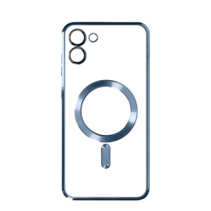 Silikonska futrola Magsafe Samsung A07 PLAVA