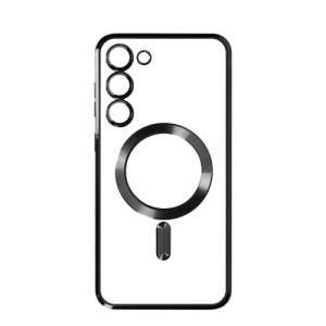 Silikonska futrola Magsafe SAMSUNG S25 Edge CRNA