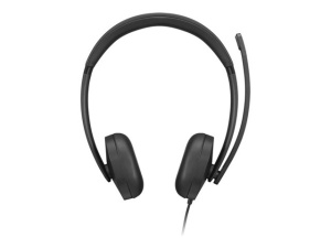 Slušalice žične Lenovo VoIP 5000 USB-C+adapter USB-A Teams crne 4XD1R8899