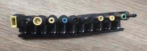 SMART-C11H Gembird 11Pcs 240W Universal Laptop Connector 5.5 x 2.5mm(2.1) - Img 2
