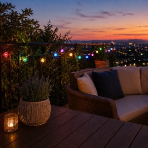 Solarni LED niz 5.5 m, 35 lampica - Img 2