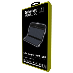 Solarni punjač Sandberg 420-40 13W 2xUSB - Img 2