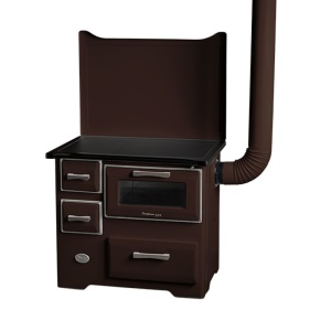 Šporet na čvrsto gorivo MBS SD 7 EM RS braon, desni