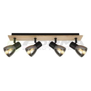 Spot lampa FE406-4 BK+WD - Img 2