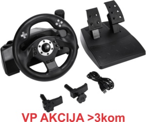 STR-M-40 **Gembird 7-in-1 RACEMASTER racing wheel (PC/PS3/PS4/XBOX360/XBOXONE/SWITCH/ANDROID)(5699) - Img 2
