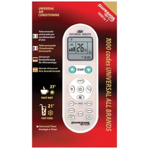 Superior Daljinski upravljač za klime, 1000 kodova, univerzalni - RC AirCo - Img 2