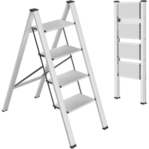 SuperStep Kućne Aluminijumske Merdevine 4 SLIM - Img 2