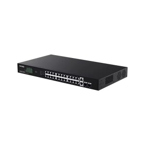 Svič 10/100/1000 26-port + 2SFP Tenda TEG1128P-24-250W/24-Port PoE - Img 2
