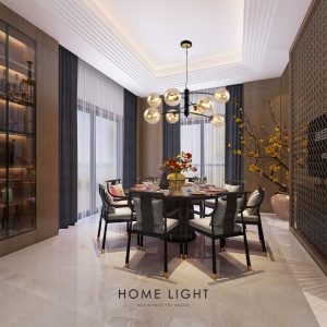 TALIA 50 LUSTER 8*G9 CRNA/BAKAR - Img 2