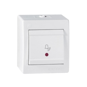 Taster za zvono PVC IP44 10A 250V