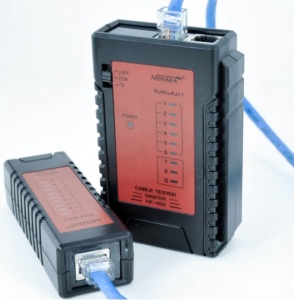 Tester LAN Noyafa NF-468 za kablove RJ11, RJ12, RJ45, cat5E, cat 5, 10/100 base-t, at / t 258 a - Img 3