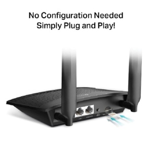 TP-LINK MR100 WiFi/300Mbps/ 4G LTE Router/2 antene Bežični ruter - Img 2