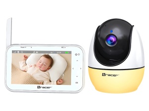 TRACER Elektronska bebi kamera WiFi 720p sa ekranom 4.3" i noćnim režimom Senko 360 - Img 3
