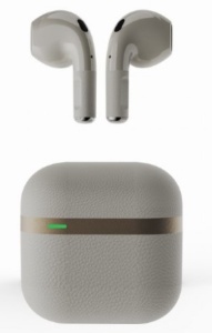 TWS-02-W Gembird bluetooth V5.0 slusalice, TWS, white/gold - Img 3