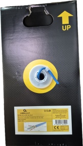 UPC-6170E-SOL BLUE Gembird, UTP cat.6 Indoor solid 23AWG, 0.57mm PREMIUM CCA kotur pun presek 305m - Img 2