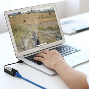 USB 2.0 na RJ45 adapter 10/100Mbps crni - Img 2
