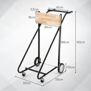 Veltor Transportna kolica za vanbrodski motor 150 kg - Img 3