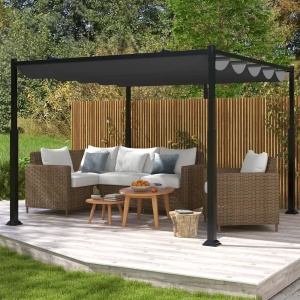 Venturo Prestige 3x3m Siva Pergola Čelična konstrukcija - Img 2