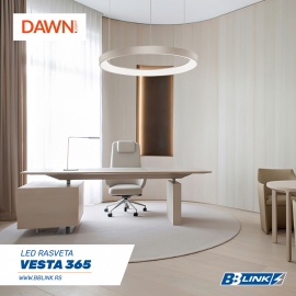 VESTA 365 VISILICA LED 60W 3000K BELA (O 780 mm) - Img 4