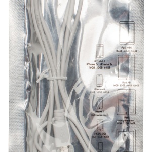 VLMP39410W1.00 Nedis 3 u 1 Sync and Charge Cable USB-A Male - Micro B Male 1.00 m White + 30-Pin Doc - Img 2