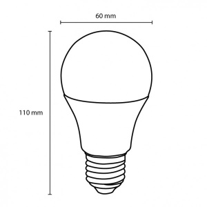 x-LED sijalica 6W 5000K klasik hladno bela LS-A60-CW-E27/6 - Img 2