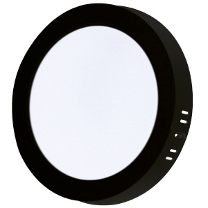 XLED 24W 6500K Nadgradni okrugli LED panel plasticni ,2640Lm,φ290*31mm, Ra80, IP20 crn - Img 2