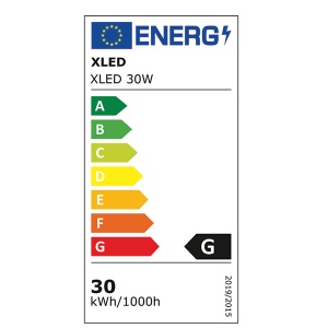 XLED 30W LED reflektor 6500K,2400Lm,AC220-240V,Beli - Img 3