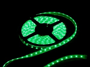 XLED 5050G-60 LED traka IP20,60 Led/m,bez zaštite/14,4W/m,kotur,5m,Zelena
