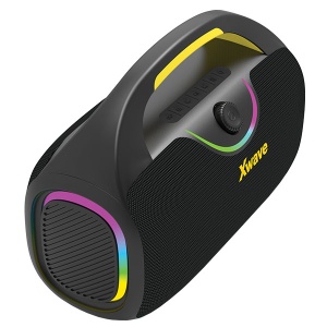 Xwave B Extreme black Bluetooth zvučnik v5.3/TWS/2x20W+40W/USB-C/Aux-Line In/4000mAh - Img 3