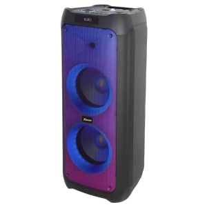 Xwave Party 1024 Bluetooth zvučnik TWS/100W/FM/USB/TF/AUX/2 x 10"/LED color - Img 1