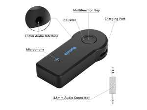 Xwave R19 BT prijemnik pretvara običan zvučnik sa 3,5mm u Bluetooth zvučnik - Img 3