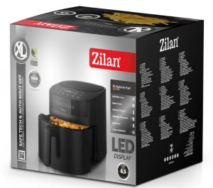 Zilan Friteza na vruć vazduh XL digitalna, 1800W, 6,5L - crna - ZLN7999 - Img 2