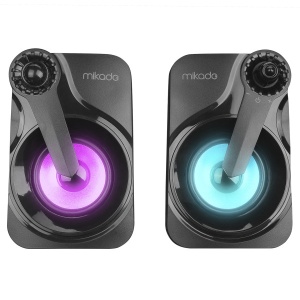 Zvučnici 2.0 Mikado MD-X27 3Wx2 USB - Img 3