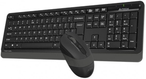 A4-FG1010 A4Tech Fstyler Bezicna tastatura YU-LAYOUT + bezicni mis USB, Grey - Img 2