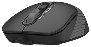 A4-FM10T A4Tech Fstyler opticki mis 2.4Ghz, 125Hz/600-1600Dpi, 108mm, Silent, 4-but, USB-C/A, GREY - Img 2