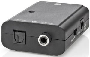 ACON2509BK Digitalni audio konvertor, 2-smerni, 1x S/PDIF (RCA) zenski, 1x Toslink zenski, audio - Img 3