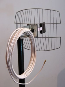 Antena Wireless WGR24-15DB 2.4GHz, 16dbi, 395x310mm, 75om sa koaksijalnim kablom 15m - Img 3