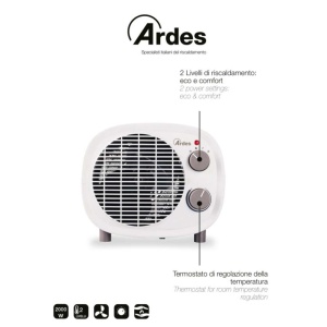 ARDES 4F08 KALORIFER IP ZAŠTITA IPX0 - Img 2