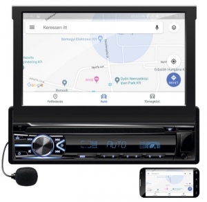 Auto radio sa video plejerom SAL VB-X800i LCD 7.0”, osetljiv na dodir, FM, USB, SD, 3,5mm, Bluetooth - Img 3