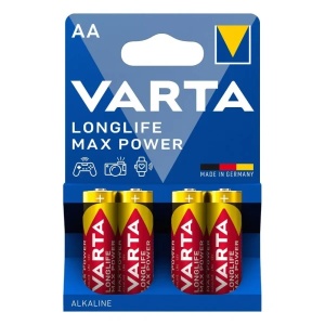Baterija Varta LR6 Max Tech AA 4/1