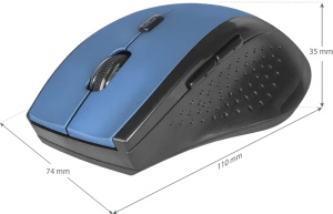 Bežični miš Defender Accura MM-365 6D plavi - Img 3